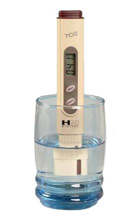 HM Digital TDS-4 Pocket Size TDS Tester Meter Without Digital Thermometer 0-9990 ppm Measurement Range  1 ppm Resolution - 2 Readout Accuracy