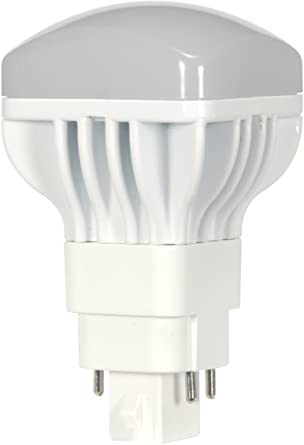 (10-Pack) Satco S9300 13W/V/LED/CFL/827/4P 13-Watt G24q Base LED Direct Replacement for PL 4-PIN CFL's (2700K)