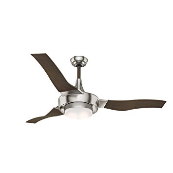 Casablanca 59167 Perseus Indoor Ceiling Fan with Wall Control, Large, Brushed Nickel