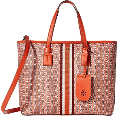 Tory Burch Women's Gemini Link Canvas Small Tote