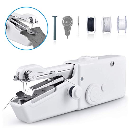 Sewing Machines, Aonny Sewing Machine Mini Sewing Machine Handheld Portable for Curtains Clothes Crafts and Home Travel