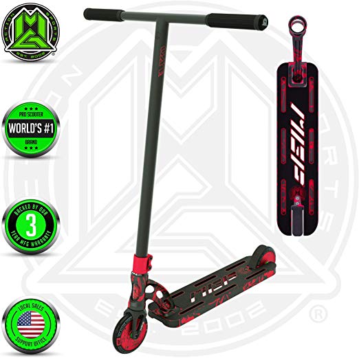 MADD GEAR MGP VX9 NITRO Scooter – Suits Boys & Girls Ages 10  - Max Rider Weight 220lbs – 3 Year Manufacturer’s Warranty – Worlds #1 Pro Scooter Brand – Light Weight & Superior Strength