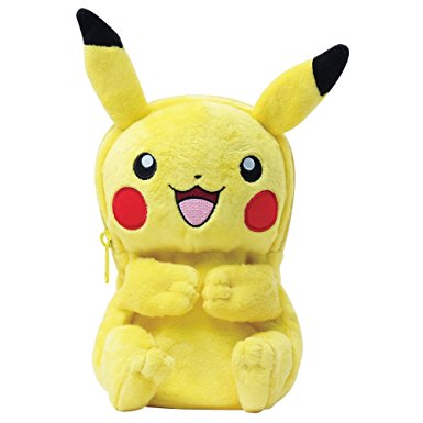 HORI Pikachu Plush Pouch for New Nintendo 3DS XL Officially Licensed by Nintendo & Pokemon - Nintendo 3DS;