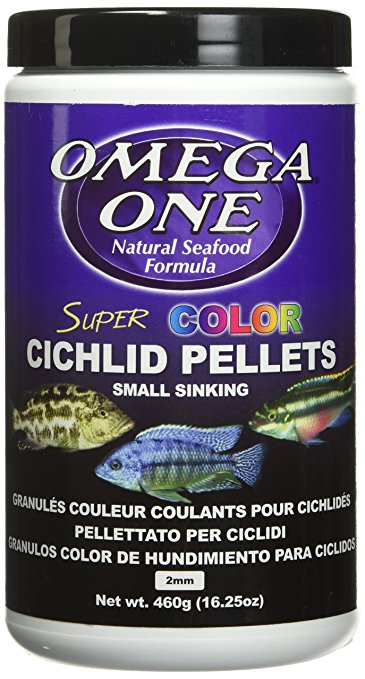 Omega One Super Color Cichlid Pellets Small Sinking