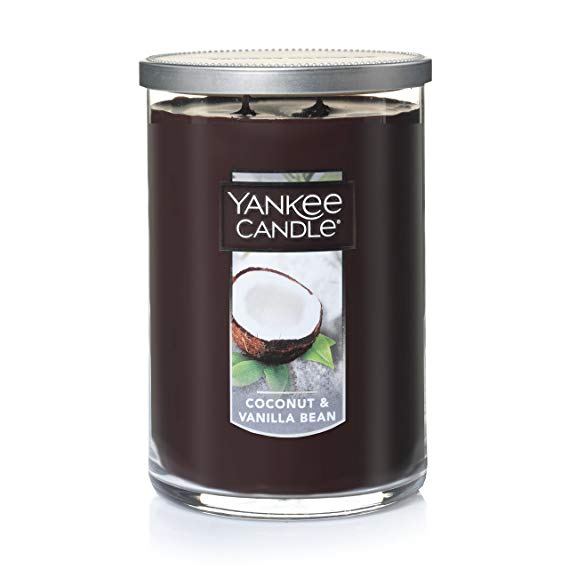 Yankee Candle Large 2-Wick Tumbler Candle, Coconut & Vanilla Bean