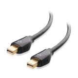 Cable Matters Gold-Plated Mini DisplayPort Cable in Black 6 Feet - 4K Resolution Ready