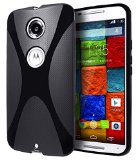 Nexus 6 Case Cimo X Premium Slim TPU Flexible Soft Case For Google Nexus 6 Motorola Nexus 6 - Black