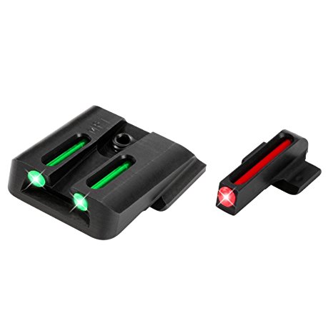 Truglo Fiber Optic Handgun Sight Set - S&W M&P