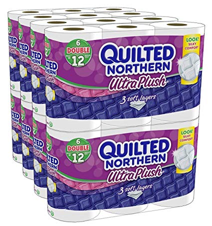 Quilted Northern Ultra Plush Bath Tissue 48 Double Rolls