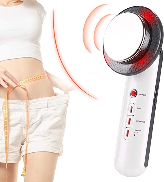 Fat Burning Machine 3 in 1 EMS Massager Infrared Fat Remover Device Sonic Burn Fat Machine for Lose Weight and Body Shaping