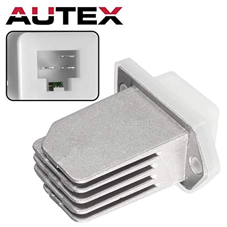 AUTEX AC Blower Motor Resistor Compatible with Nissan NV1500 2500 3500 12-14,Nissan Rogue Sentra Pathfinder 08-17 Replacement for Infiniti QX60 QX4 Q45 G20 I30 97-17 Blower Resistor RU700 RU788