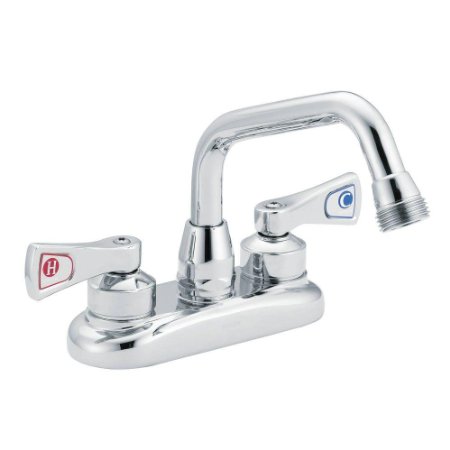 Moen 8277 Commercial M-Dura 4-Inch Centerset Utility Faucet, Chrome