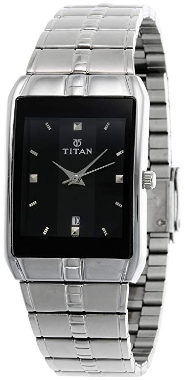 Titan Karishma Analog Black Dial Men's Watch -NH9151SM02A