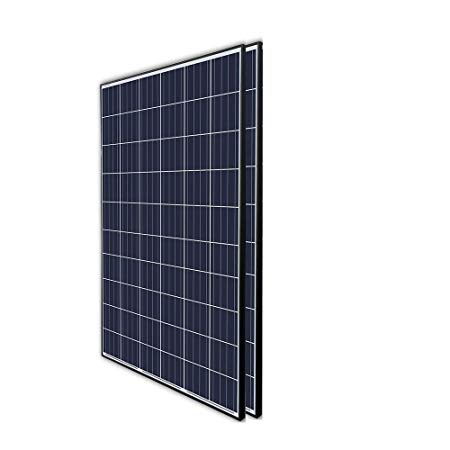 Renogy 2Pcs 270 Watt 24 Volt Solar Panel 540W for Off-Grid On-Grid Large Solar System, Residential Commercial House Cabin Sheds Rooftop, Multi-Panel Solar Arrays