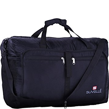 Suvelle Travel Duffel Bag 21" Foldable Lightweight Duffle Bag For Luggage, Gym, Sports