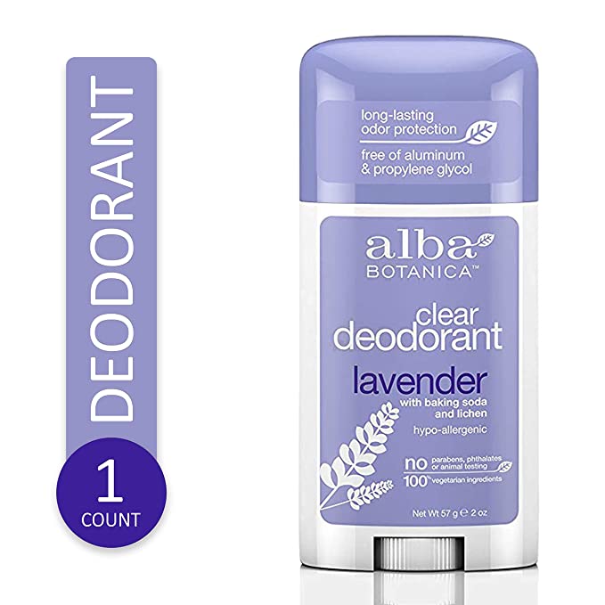 Alba Botanica Deodorant Stick Lavender 2 oz