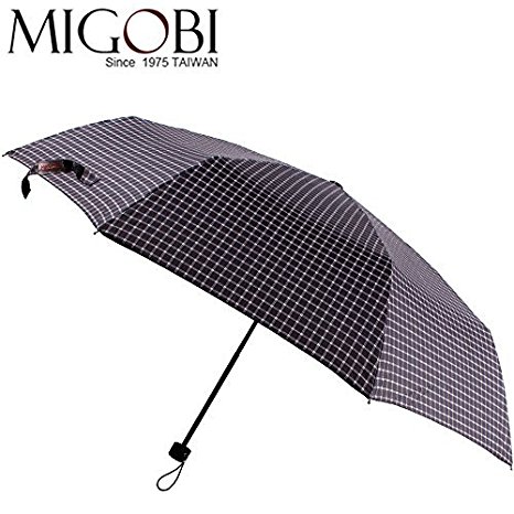MIGOBI Outdoor Travel Umbrella with Windproof/Waterproof/Sunproof and Portable/Compact Design for Man/Business person 8679