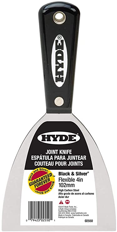 HYDE 02550 2550 Flex Joint Knife, 4"