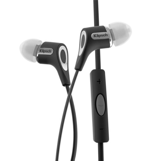 Klipsch R6i Headphone w/ iOS Inline Mic & Controls iPod/iPhone/iPad - 1060400 (Black)(Certified Refurbished)