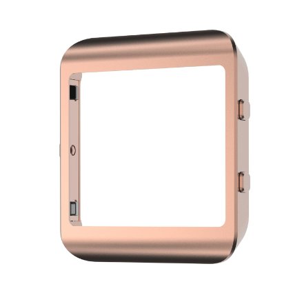 Ztotop Fitbit Blaze Frame Rose Gold New, Blaze Fitbit Steel Metal Replacement Frame For Fitbit Blaze Smart Watch(Rose Gold)