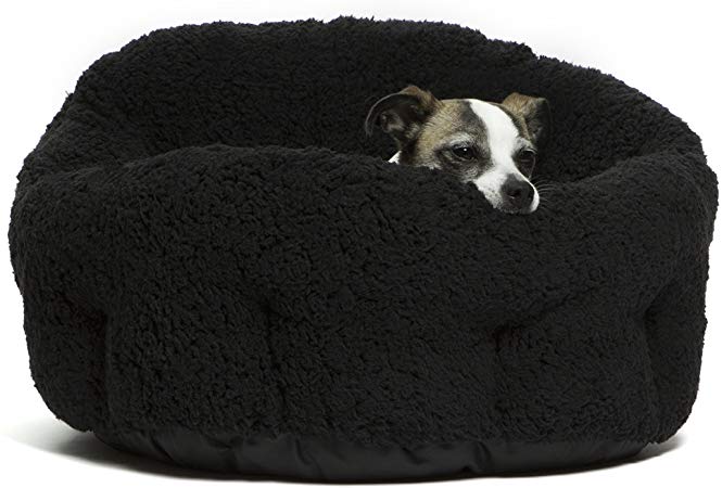 Best Friends by Sheri OrthoComfort Deep Dish Cuddler (20x20x12”) - Self-Warming Cat and Dog Bed Cushion for Joint-Relief and Improved Sleep - Machine Washable, Waterproof Bottom - For Pets Up to 25lbs
