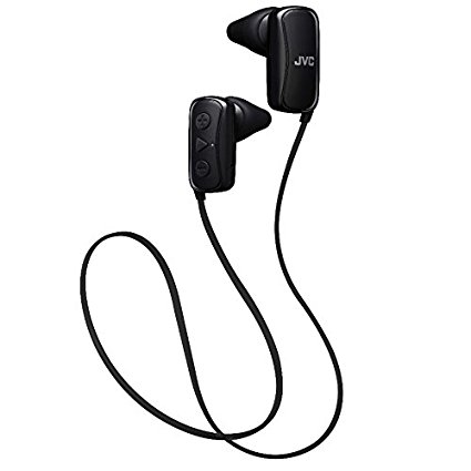 JVC Gumy Sports Bluetooth Wireless In-Ear Headphone - Black