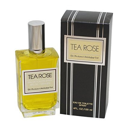 Tea Rose by Perfumer's Workshop for Women - 4 Ounce EDT Spray