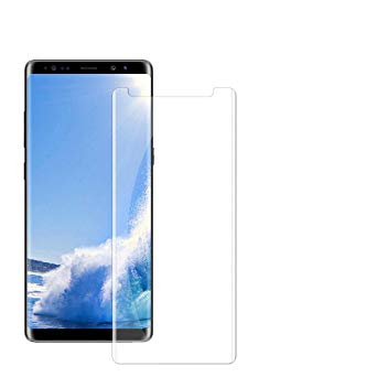 Galaxy Note 9 Screen Protector, Sliiq [3D Curved Edge] Ultra Clear 9H Hardness Tempered Glass Screen Protector Bubble-Free Film for Samsung Galaxy Note 9 [Black] [1Pack]