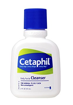 Cetaphil Daily Facial Cleanser for Normal To Oily Skin, 2 Ounce-12 Count