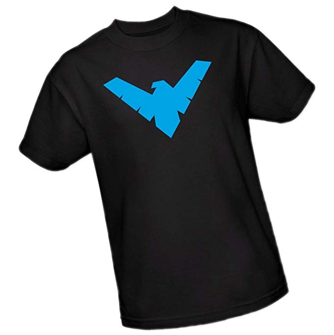 Nightwing Logo -- Batman Adult T-Shirt