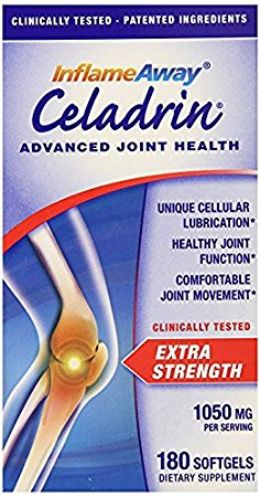 Celadrin® Advanced Joint Health 1050 Mg, Family Value size, Pack of 3 (Total 540 Softgels )