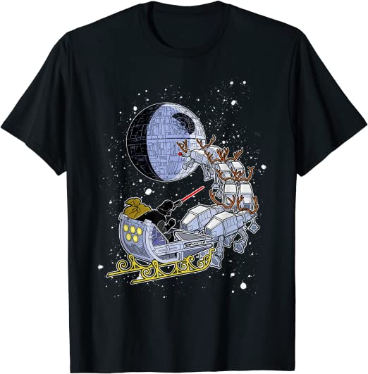 Star Wars Vader Open Sleigh T-Shirt