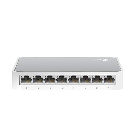 TP-Link TL-SF1008D 8-Port 10/100 Mbps Desktop Ethernet Switch