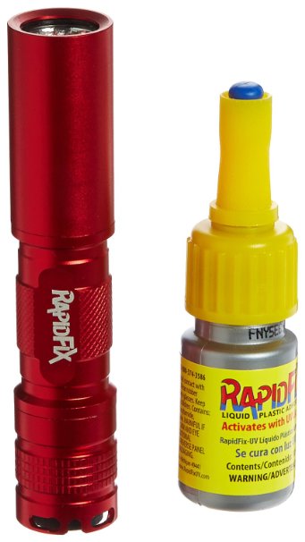 The RapidFix UV Liquid Plastic Adhesive 6121805