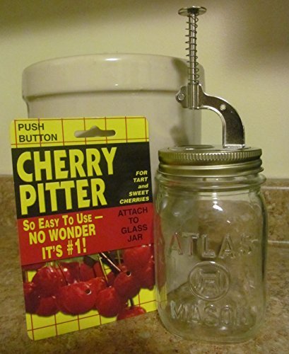 Cherry Pitter Push Button for Glass Jar