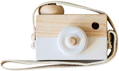 Allywit Baby Kids Cute Wood Camera Toys Children Fashion Clothing Accessory Safe And Natural Toys Birthday Christmas Gift