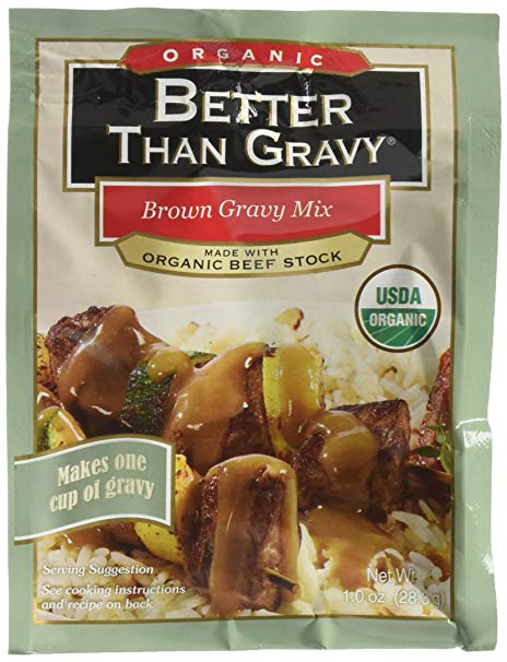 Better Than Bouillon B62093 Better Than Gravy Organic Beef Gravy Mix -12x1oz