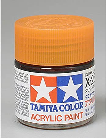 Tamiya America, Inc Acrylic X26 Gloss,Clear Orange, TAM81026