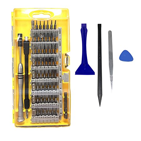 Magnetic Screwdriver Set ( 64 in 1 ), Precision Screwdriver Set with 56 Bits Driver Kit, Electronics Repair Tool Kits for iPhone 8 / PLUS, iPad Tablets, MacBook, PC & Other Electronics