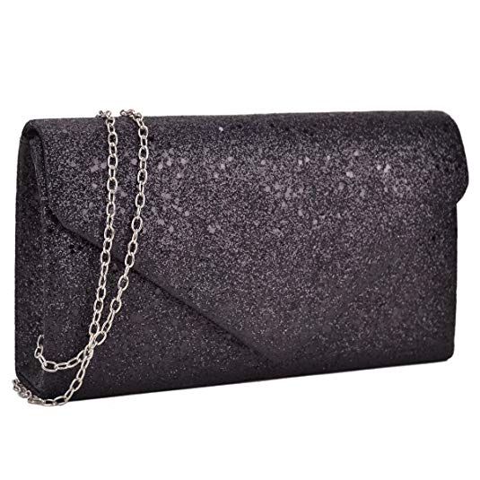 Women Glistening Evening Clutch Bags Formal Party Clutches Wedding Purses Cocktail Prom Clutches