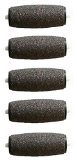 Pamperped Professional Grade Extra Coarse Replacement Refill Roller Heads - 5 Pack