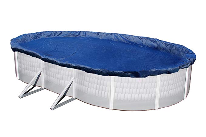 Blue Wave Gold 15-Year 12-ft x 24-ft Oval Above Ground Pool Winter Cover