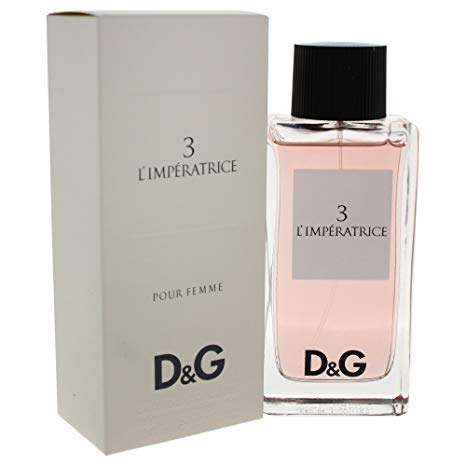 D & G 3 L'Imperatrice By Dolce & Gabbana For Women. Eau De Toilette Spray 3.3 Oz / 100 Ml