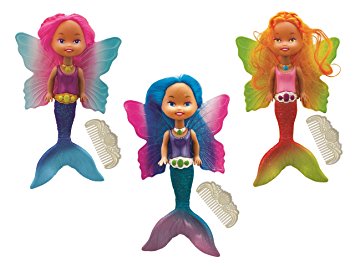 SwimWays Fairy Tails Mermaid Water Doll  -Colors May Vary