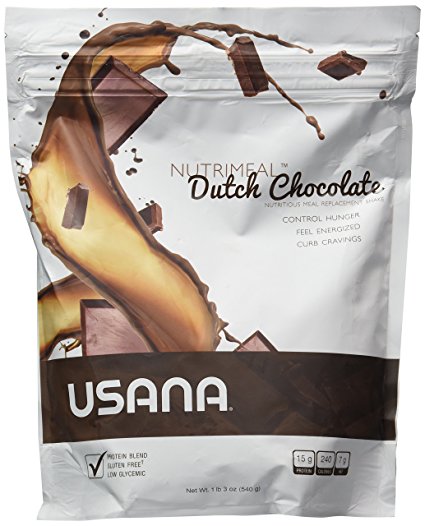 USANA Dutch Chocolate Nutrimeal - Healthy Meal Replacement, 1 lb 3oz