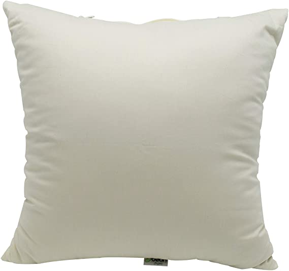 Bean Products 18" x 18" Euro Pillow - Organic Cotton - Kapok Fill