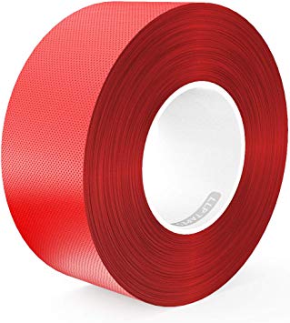 LLPT Duct Tape Premium Grade Residue Free Strong Waterproof Adhesive Multiple Colors Available 2.36 Inches x 108 Feet x 11 Mil Red(DT244)
