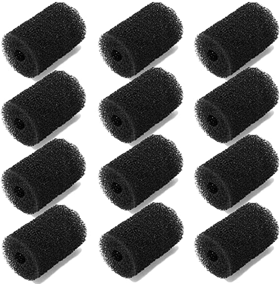 Pool Sweep Hose Tail Scrubber Replacement for Polaris, CoiTek High Density 12 Pack Pool Cleaner Sweep Hose Scrubber Replacement Fits for Polaris 180, 280, 360, 380, 480, 3900 Pool Filter Cleaner Parts