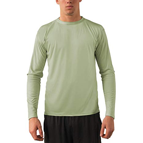 Vapor Apparel Men's UPF 50  UV Sun Protection Performance Long Sleeve T-Shirt