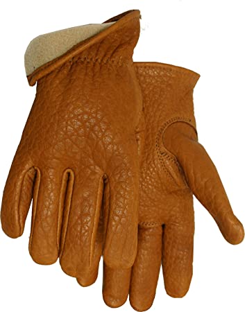 American Made Buffalo Leather Vellux Lined Work Gloves , 650V, Size: Extra Large